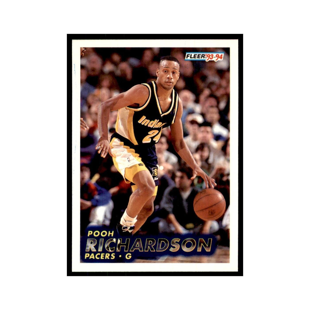 1993 Fleer. Pooh Richardson Basketball Cards #87