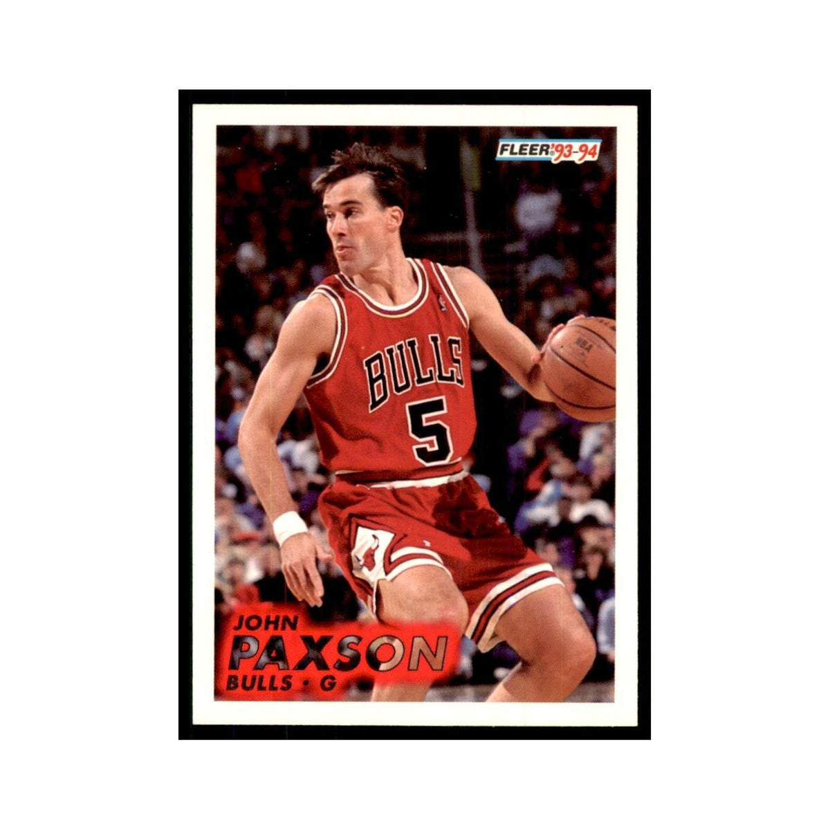 1993 Fleer. John Paxson Basketball Cards #30