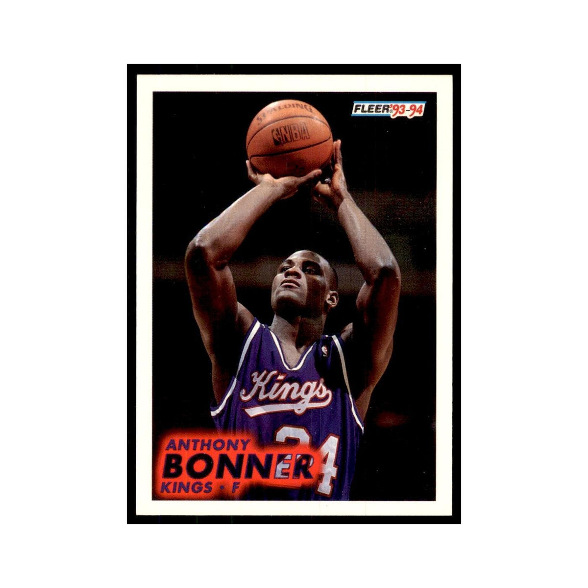 1993 Fleer. Anthony Bonner Basketball Cards #181