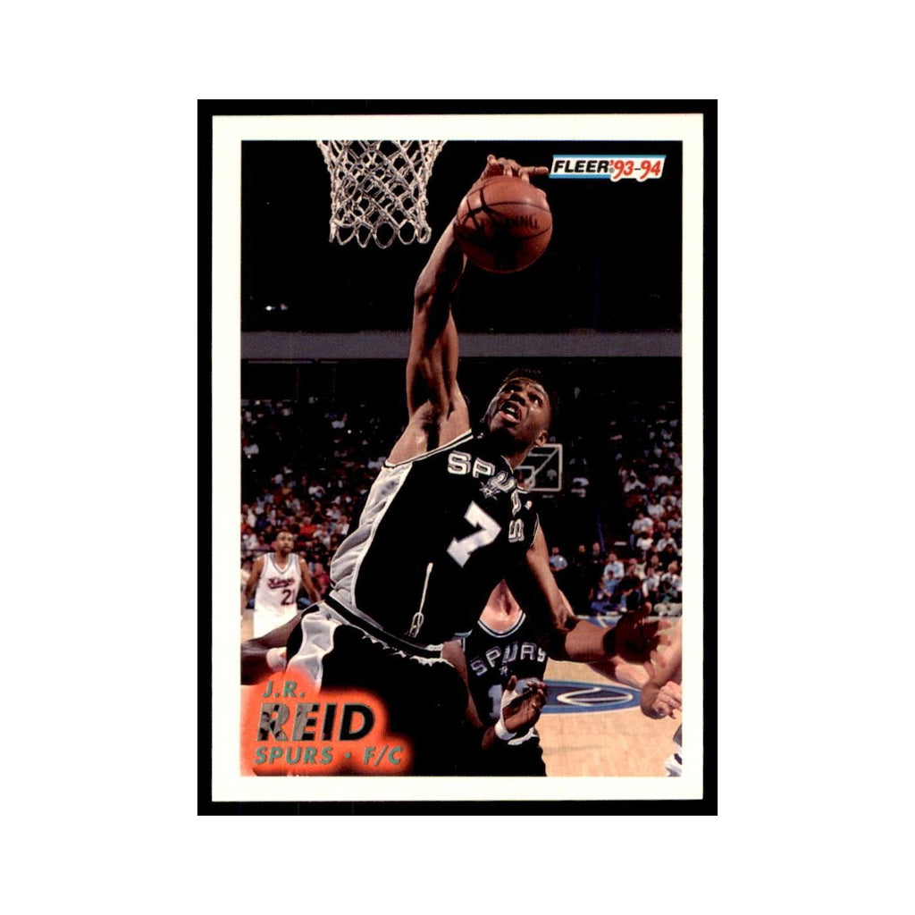 1993 Fleer. J.R. Reid Basketball Cards #195