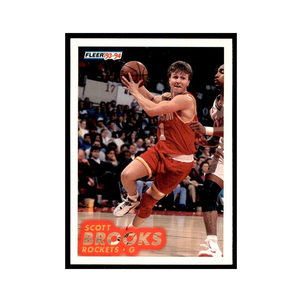 1993 Fleer. Scott Brooks Basketball Cards #74