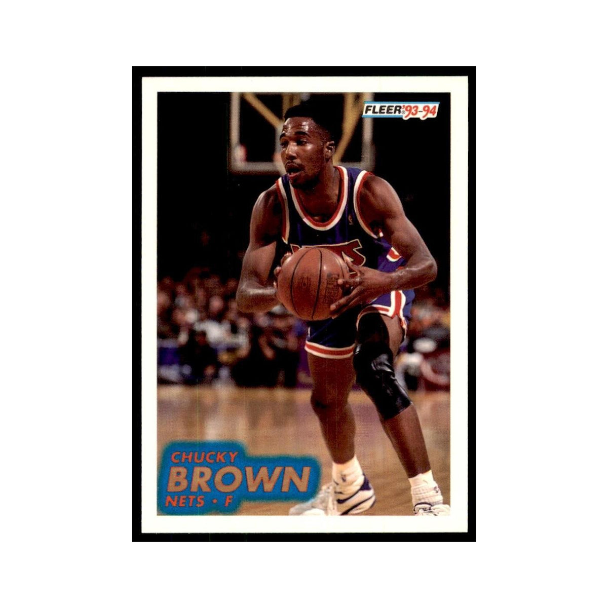 1993 Fleer. Chucky Brown Basketball Cards #132