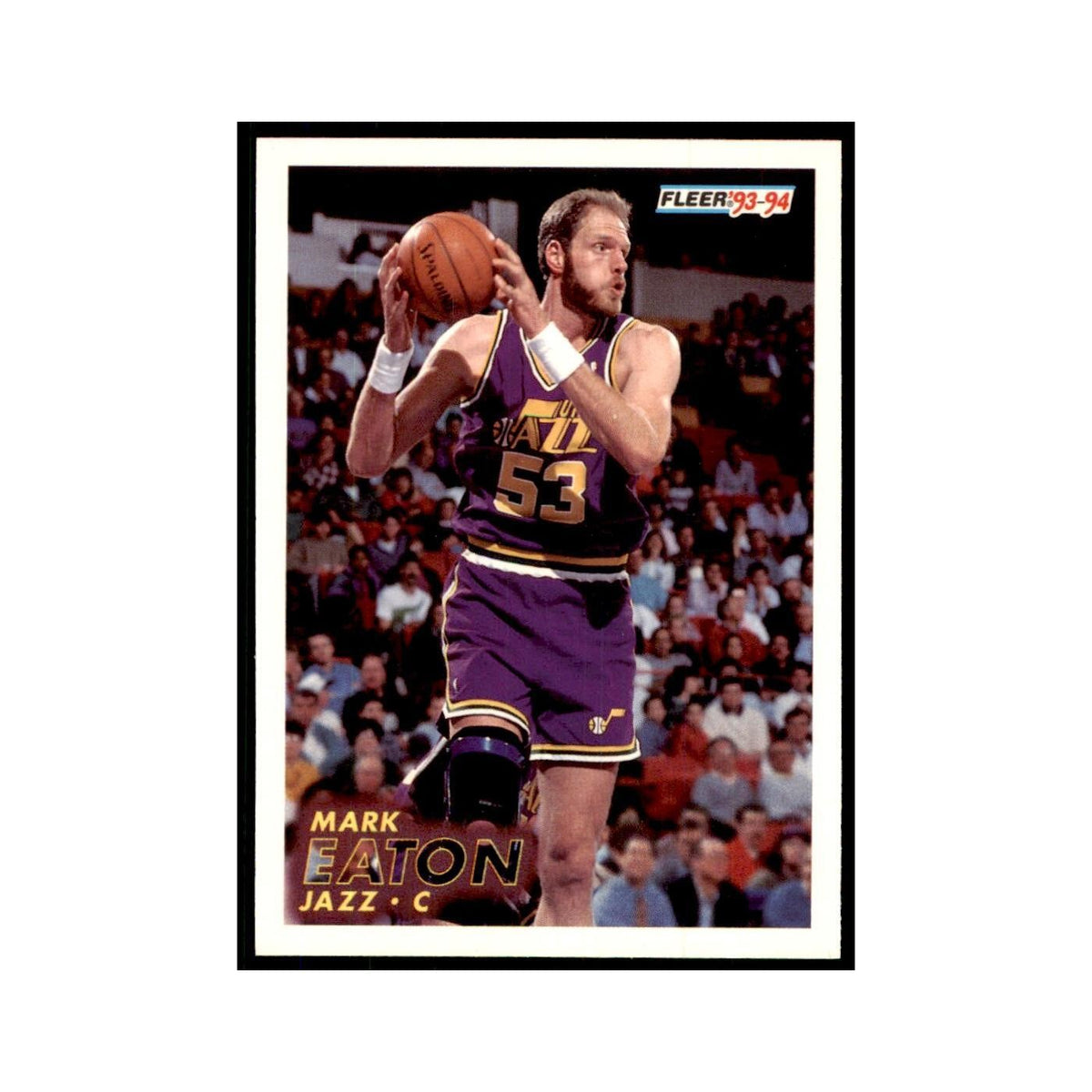 1993 Fleer. Mark Eaton Basketball Cards #207