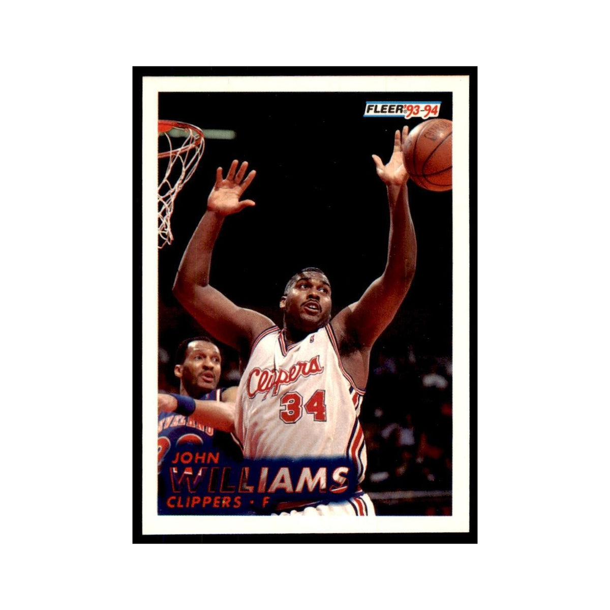 1993 Fleer. John Williams Basketball Cards #97