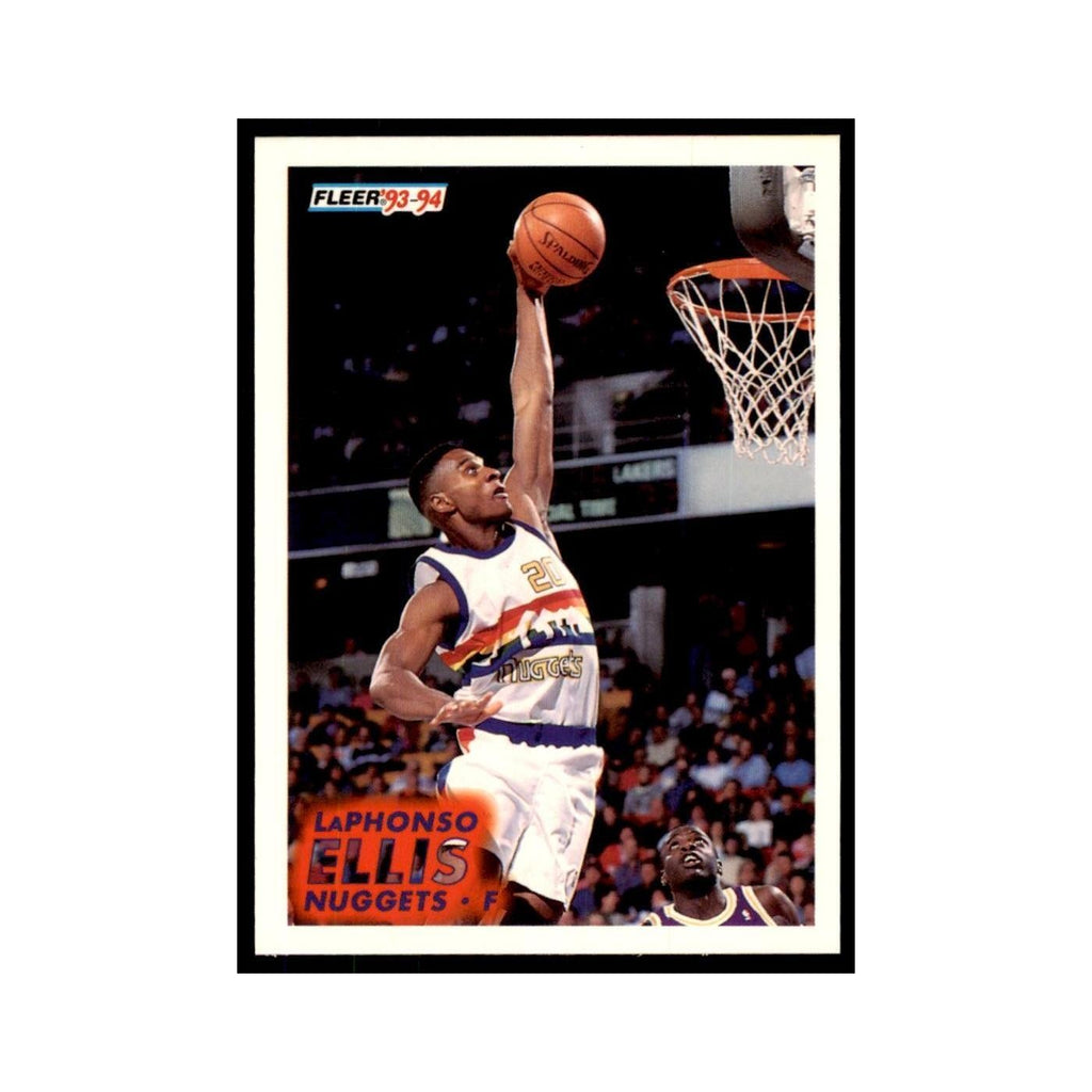 1993 Fleer. LaPhonso Ellis Basketball Cards #51