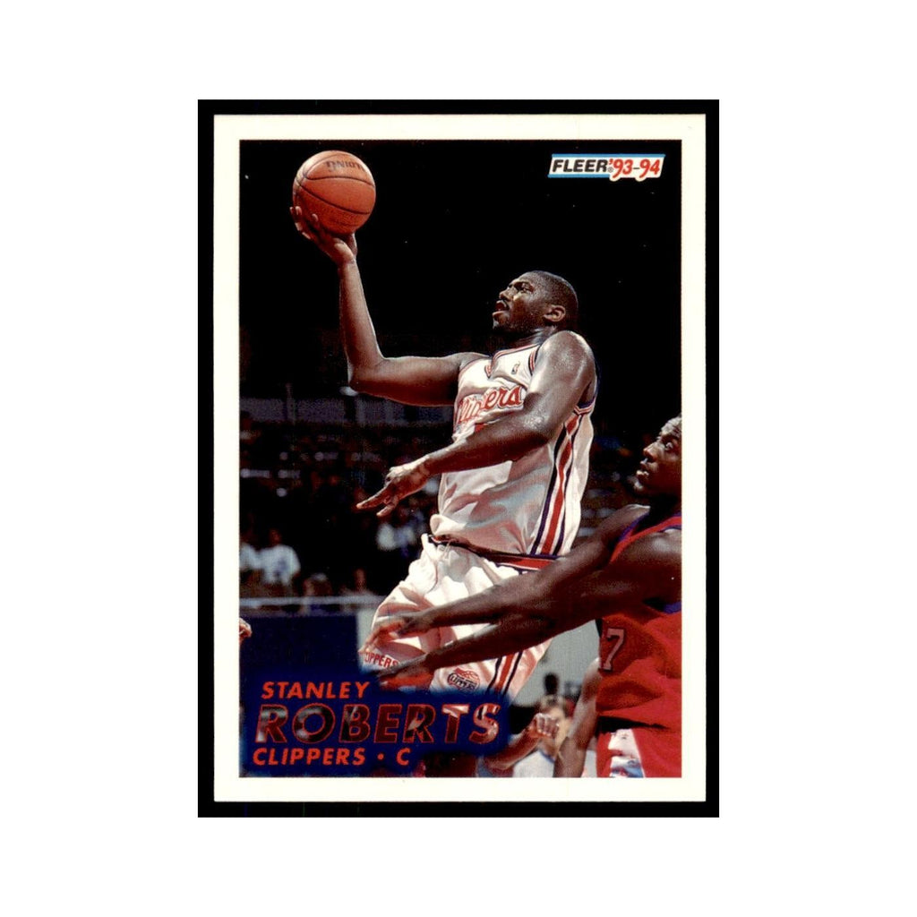 1993 Fleer. Stanley Roberts Basketball Cards #95