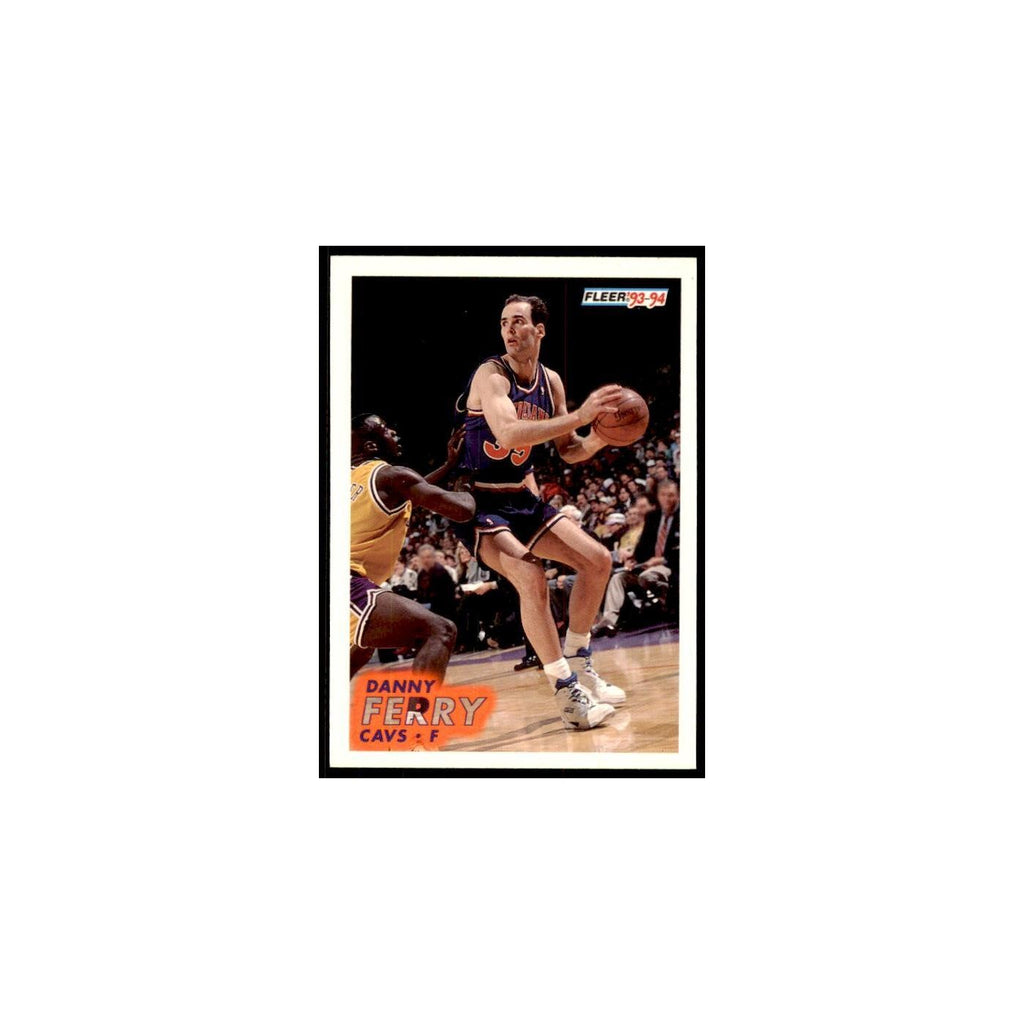 1993 Fleer. Danny Ferry Basketball Cards #37