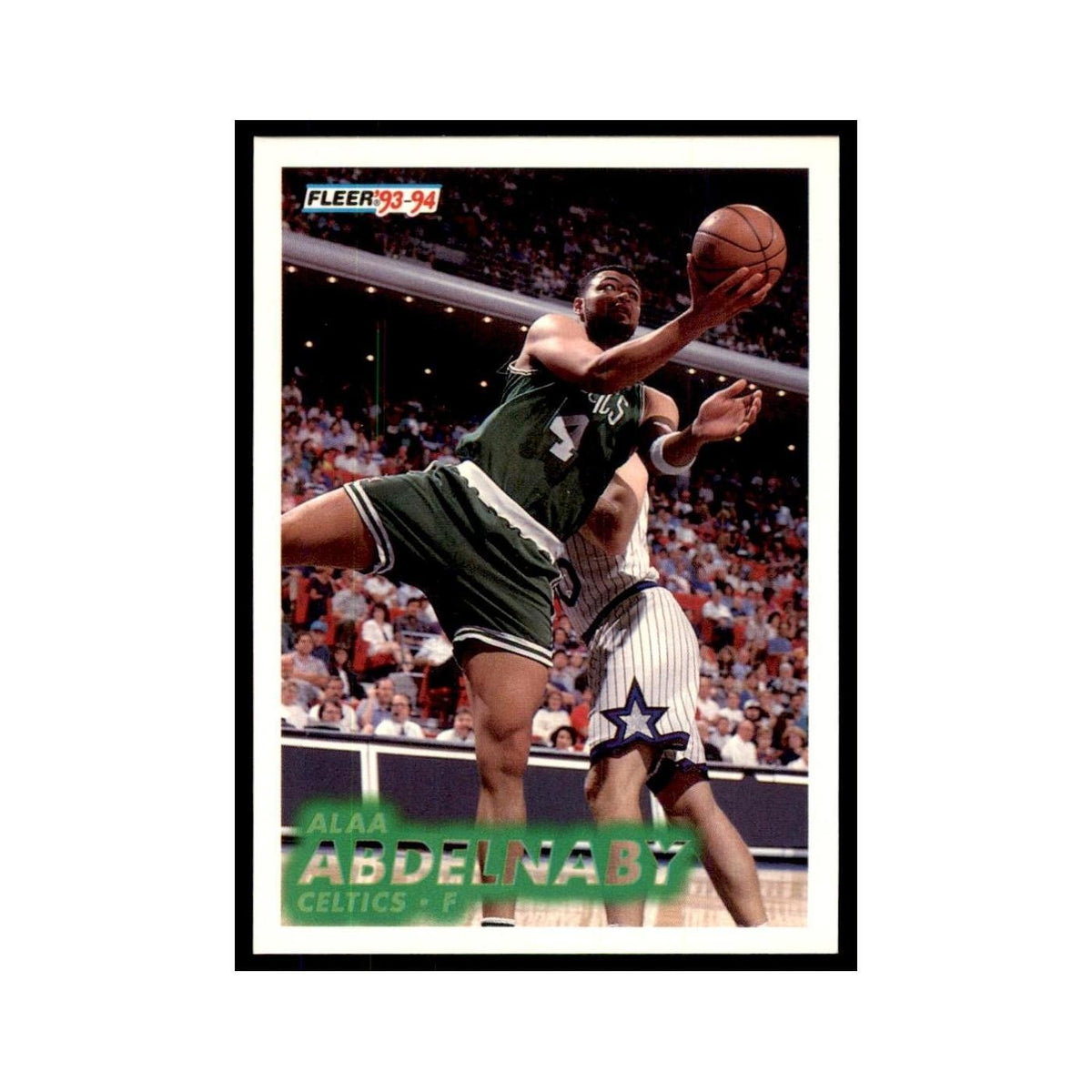 1993 Fleer. Alaa Abdelnaby Basketball Cards #9