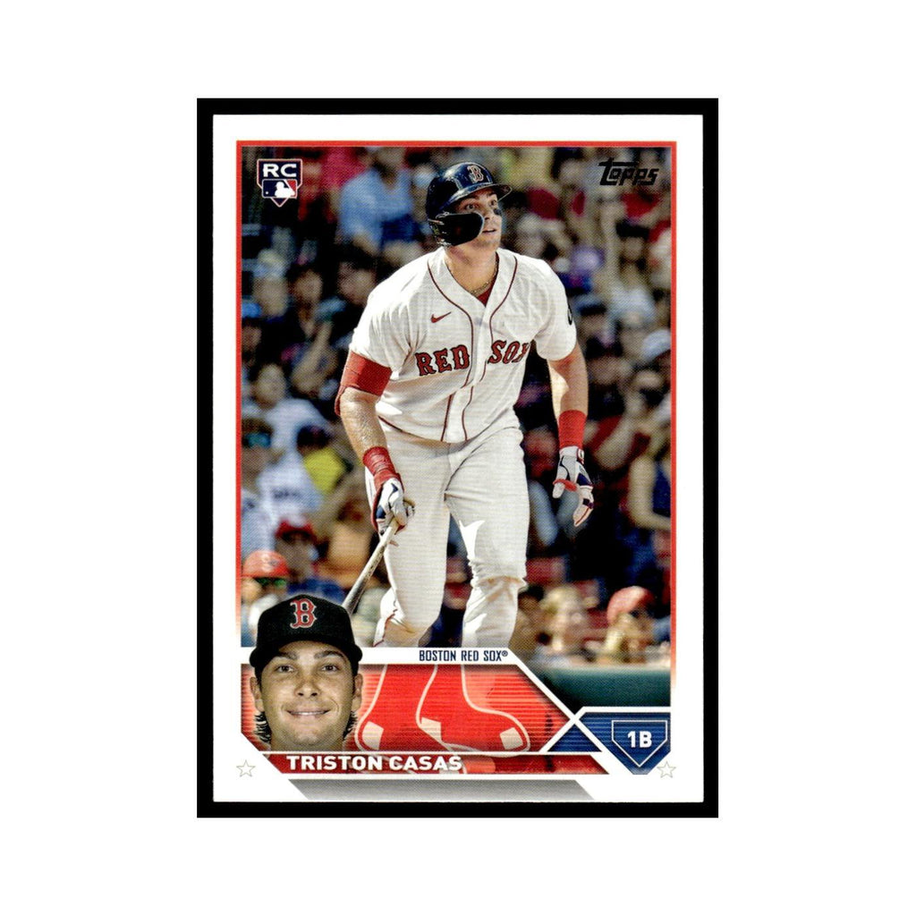 Triston Casas Rookie 2023 Topps #92 Boston Red Sox Baseball Card NM