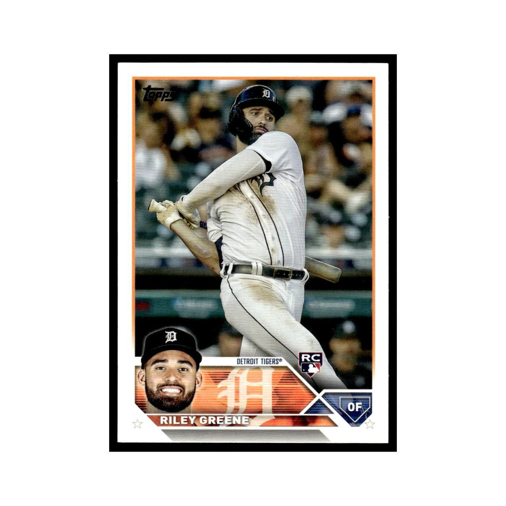 Riley Greene Rookie 2023 Topps #31 Detroit Tigers Baseball Card NM