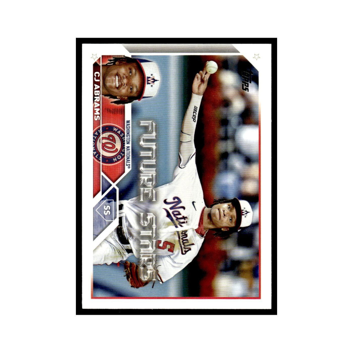 CJ Abrams 2023 Topps #35 Washington Nationals Baseball Card NM
