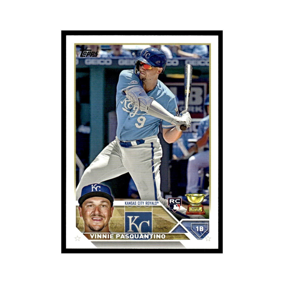 Vinnie Pasquantino Rookie 2023 Topps #302 Kansas City Royals Baseball Card NM