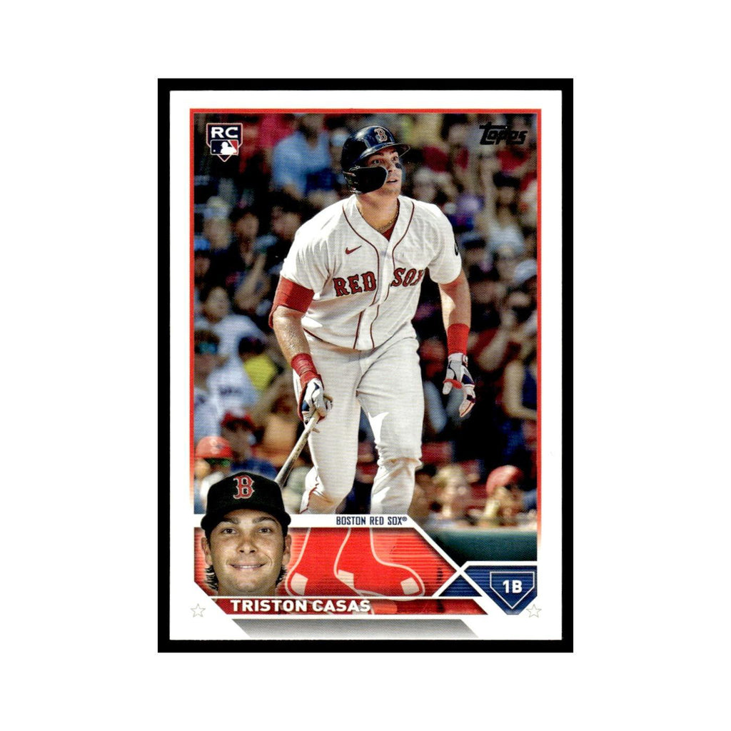 Triston Casas Rookie 2023 Topps #92 Boston Red Sox Baseball Card NM