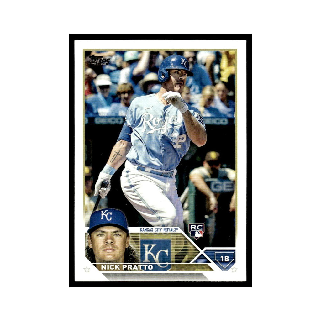Nick Pratto Rookie 2023 Topps #182 Kansas City Royals Baseball Card NM