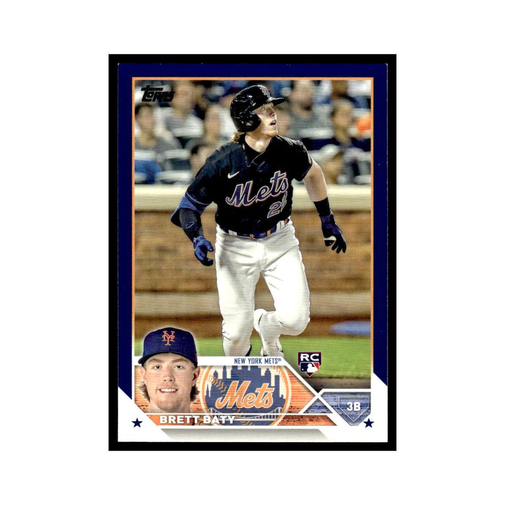 Brett Baty Rookie 2023 Topps #89 New York Mets Baseball Card NM