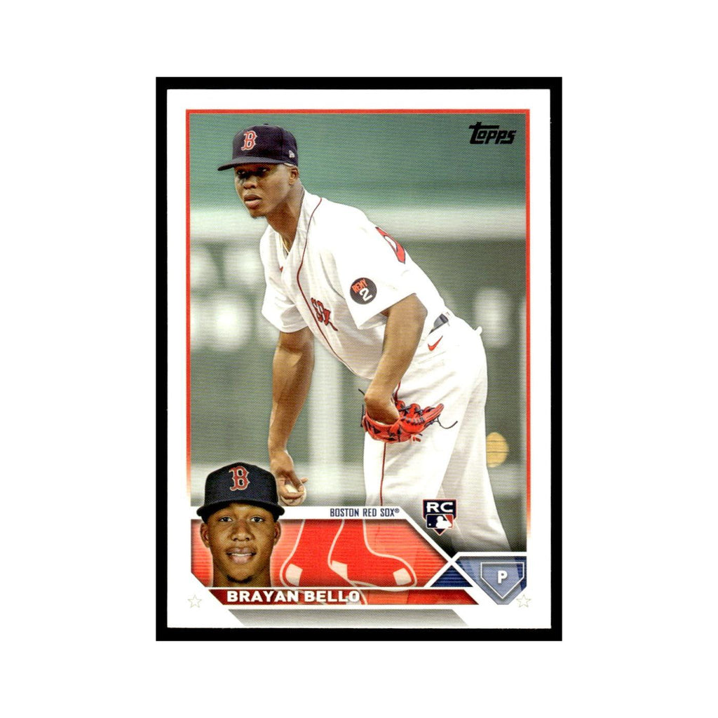 Brayan Bello Rookie 2023 Topps #185 Boston Red Sox Baseball Card NM