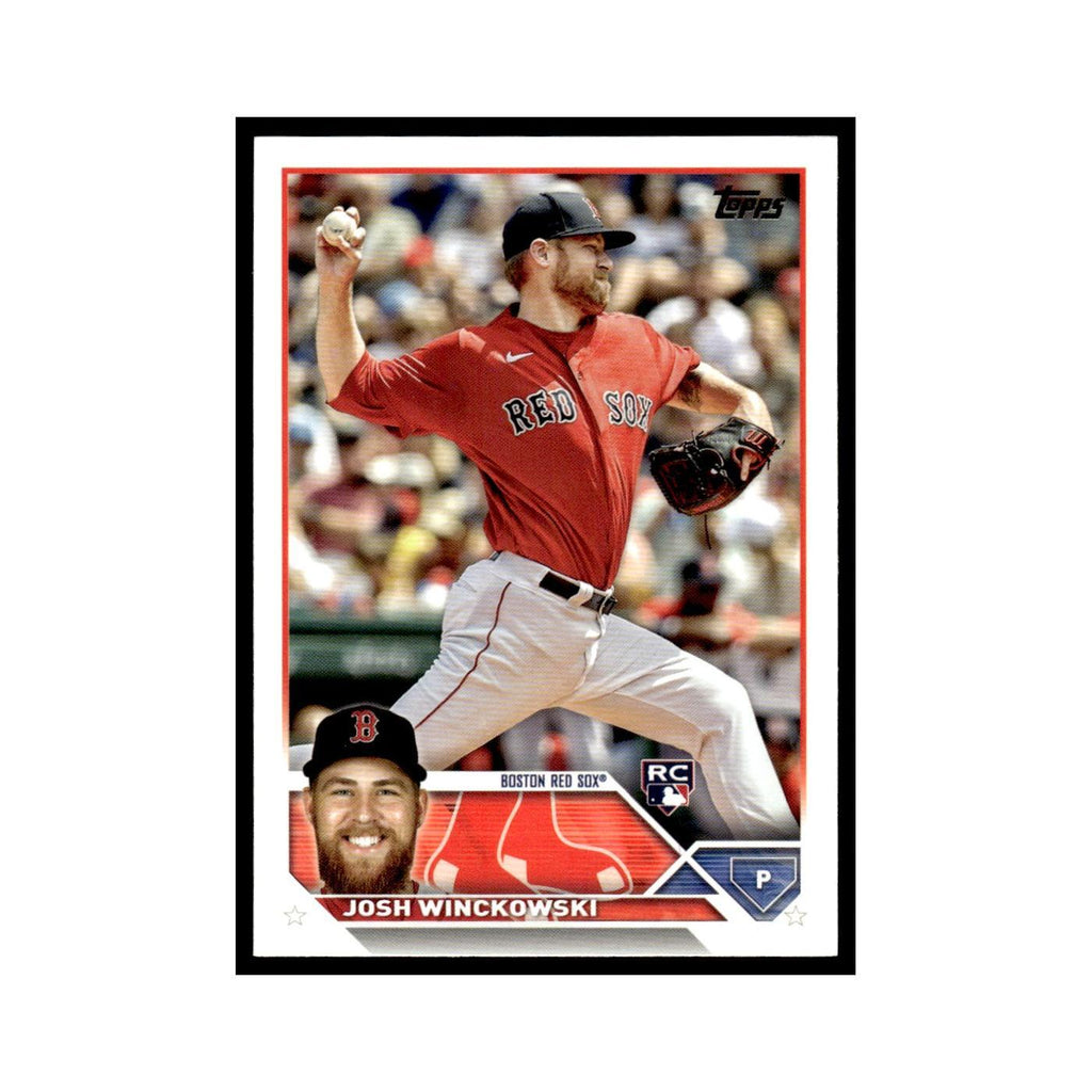 Josh Winckowski Rookie 2023 Topps #76 Boston Red Sox Baseball Card NM