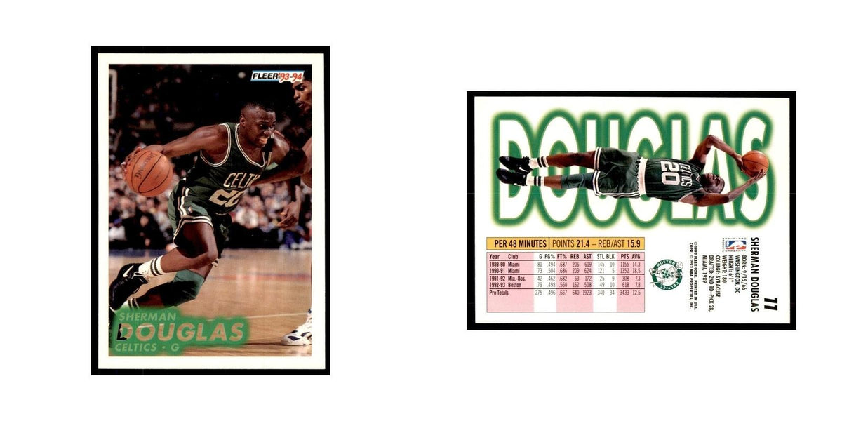 1993 Fleer: Sherman Douglas Basketball Cards #11