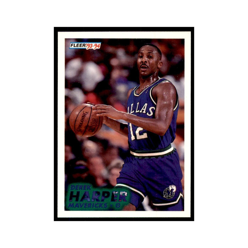 1993 Fleer: Derek Harper Basketball Cards #44
