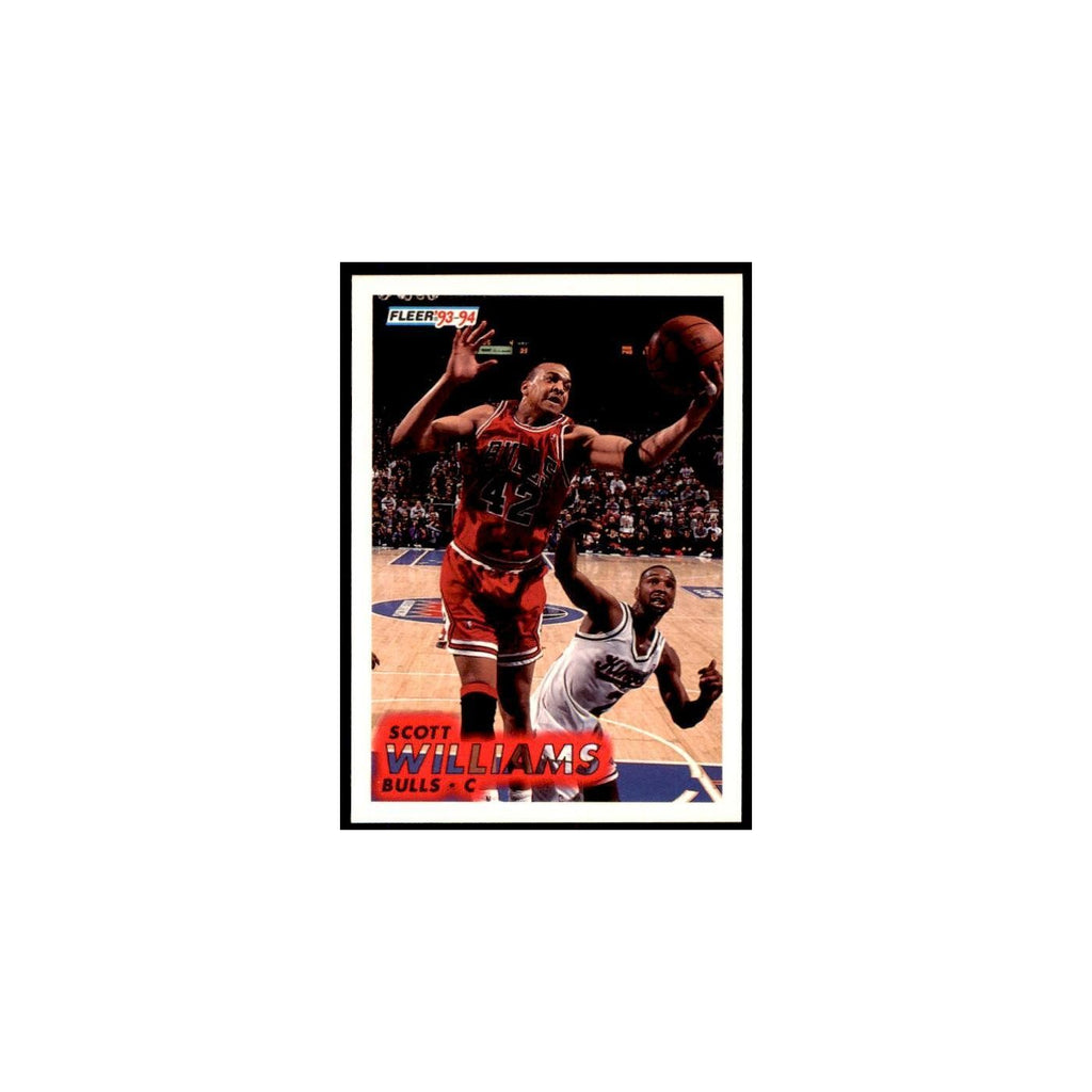 1993 Fleer: Scott Williams Basketball Cards #33