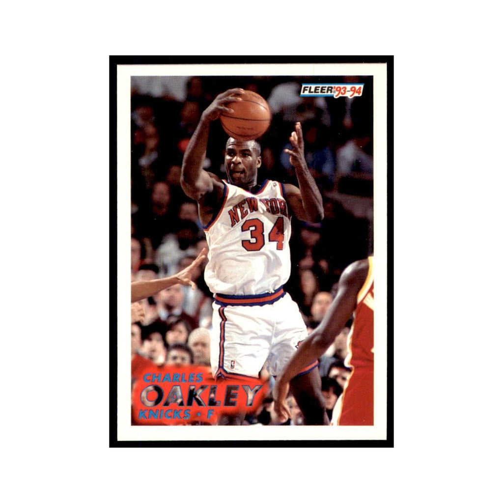 1993 Fleer: Charles Oakley Basketball Cards #143