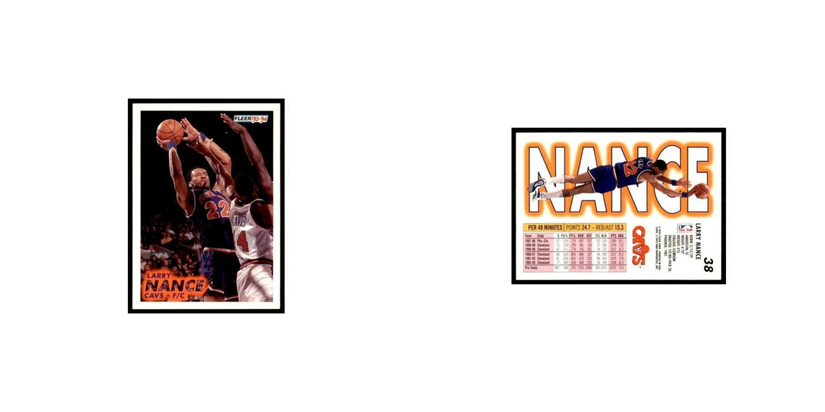 1993 Fleer: Larry Nance Basketball Cards #38