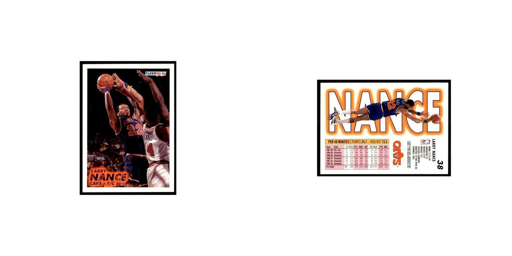 1993 Fleer: Larry Nance Basketball Cards #38