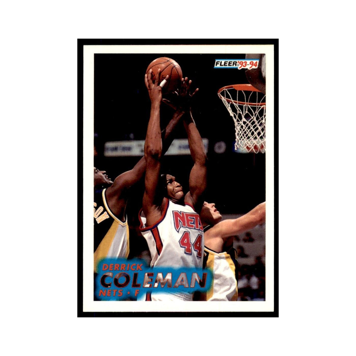 1993 Fleer: Derrick Coleman Basketball Cards #133