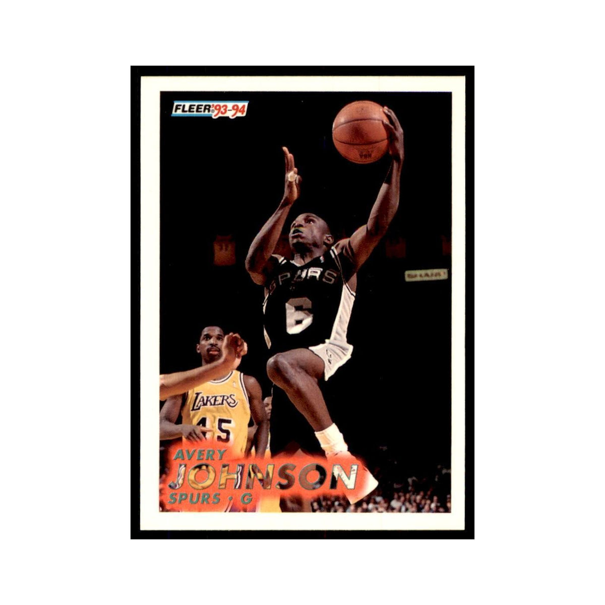 1993 Fleer: Avery Johnson Basketball Cards #194
