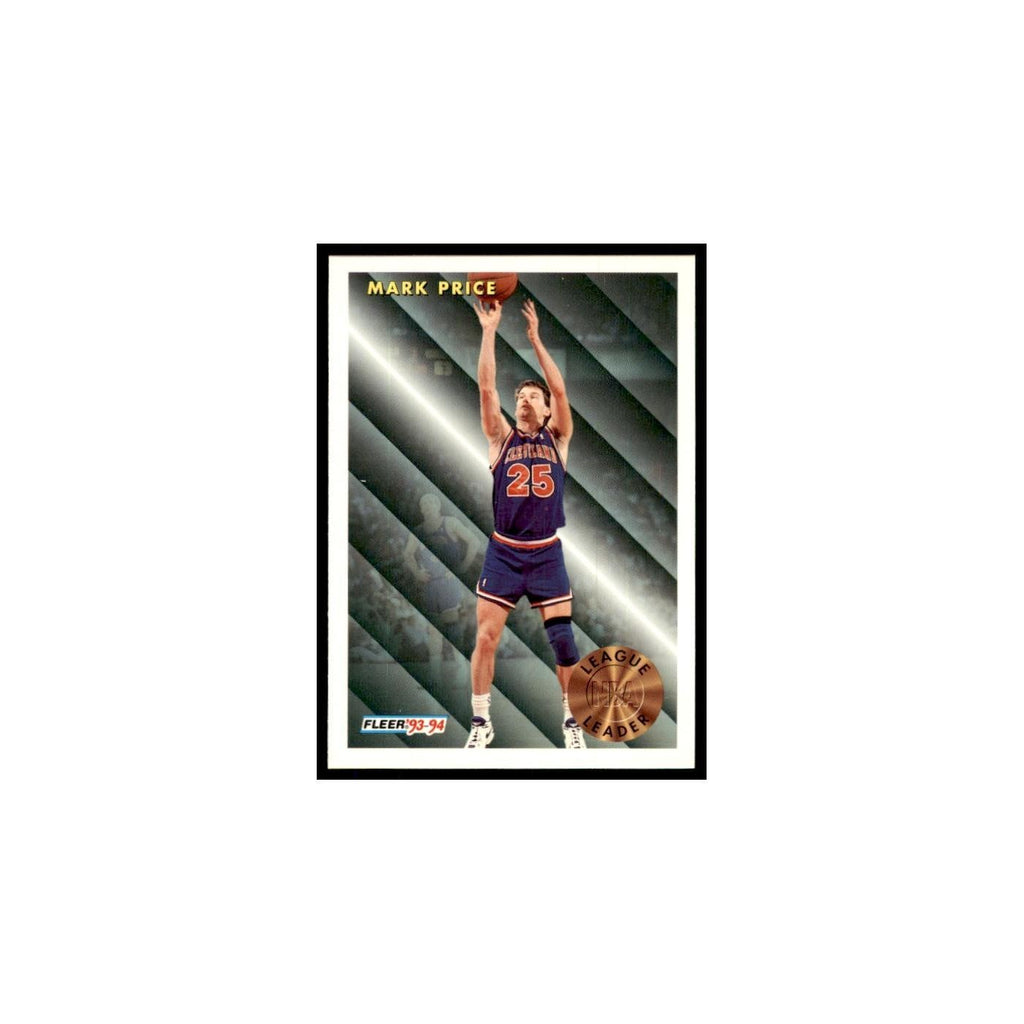 1993 Fleer: Mark Price Basketball Cards #226