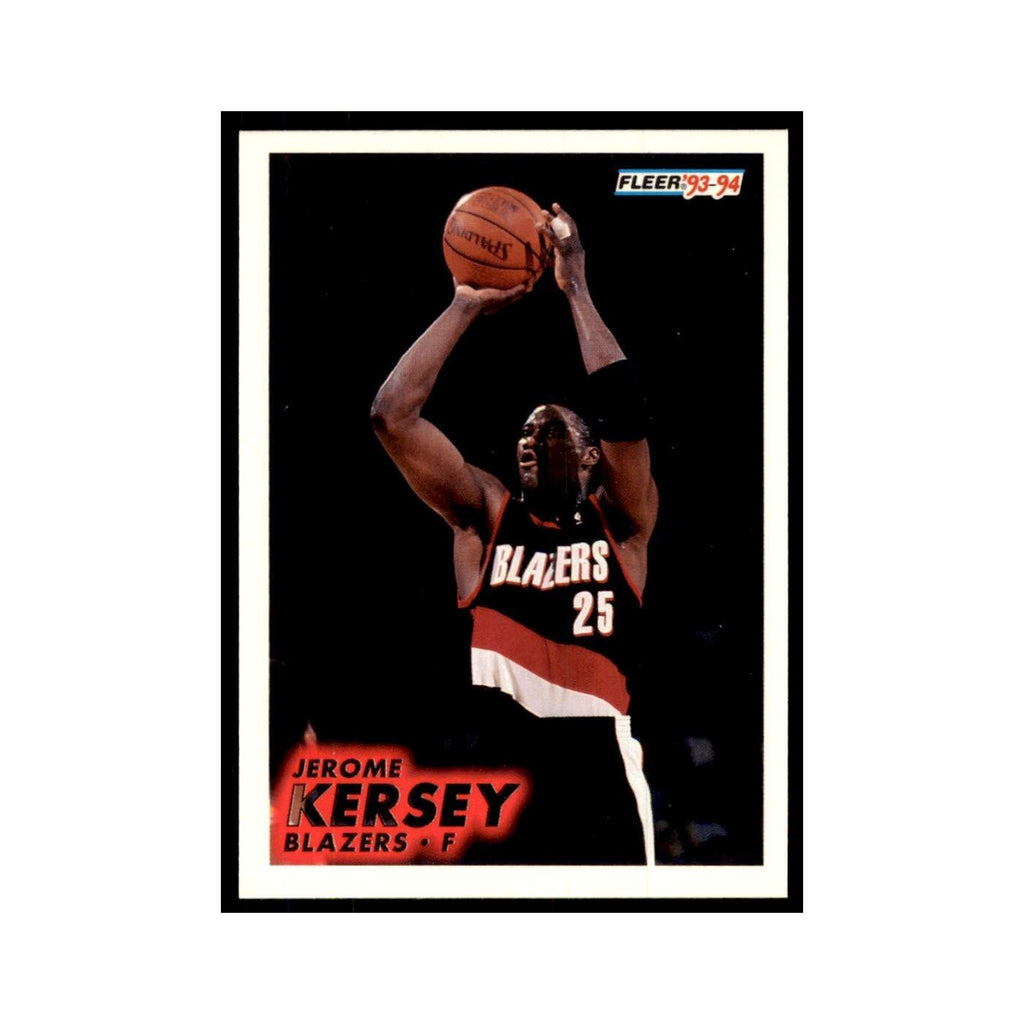 1993 Fleer: Jerome Kersey Basketball Cards #176