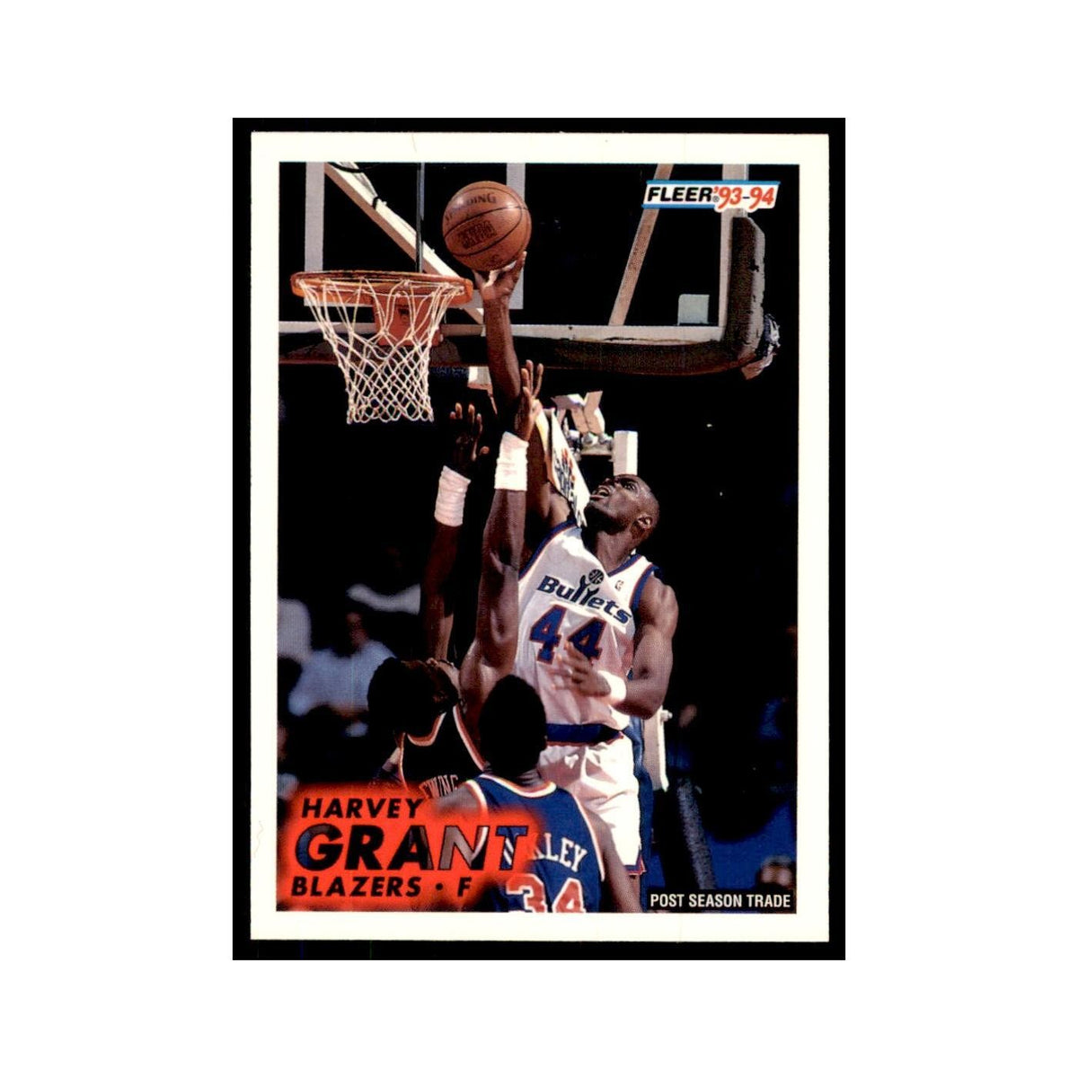 1993 Fleer: Harvey Grant Basketball Cards #216