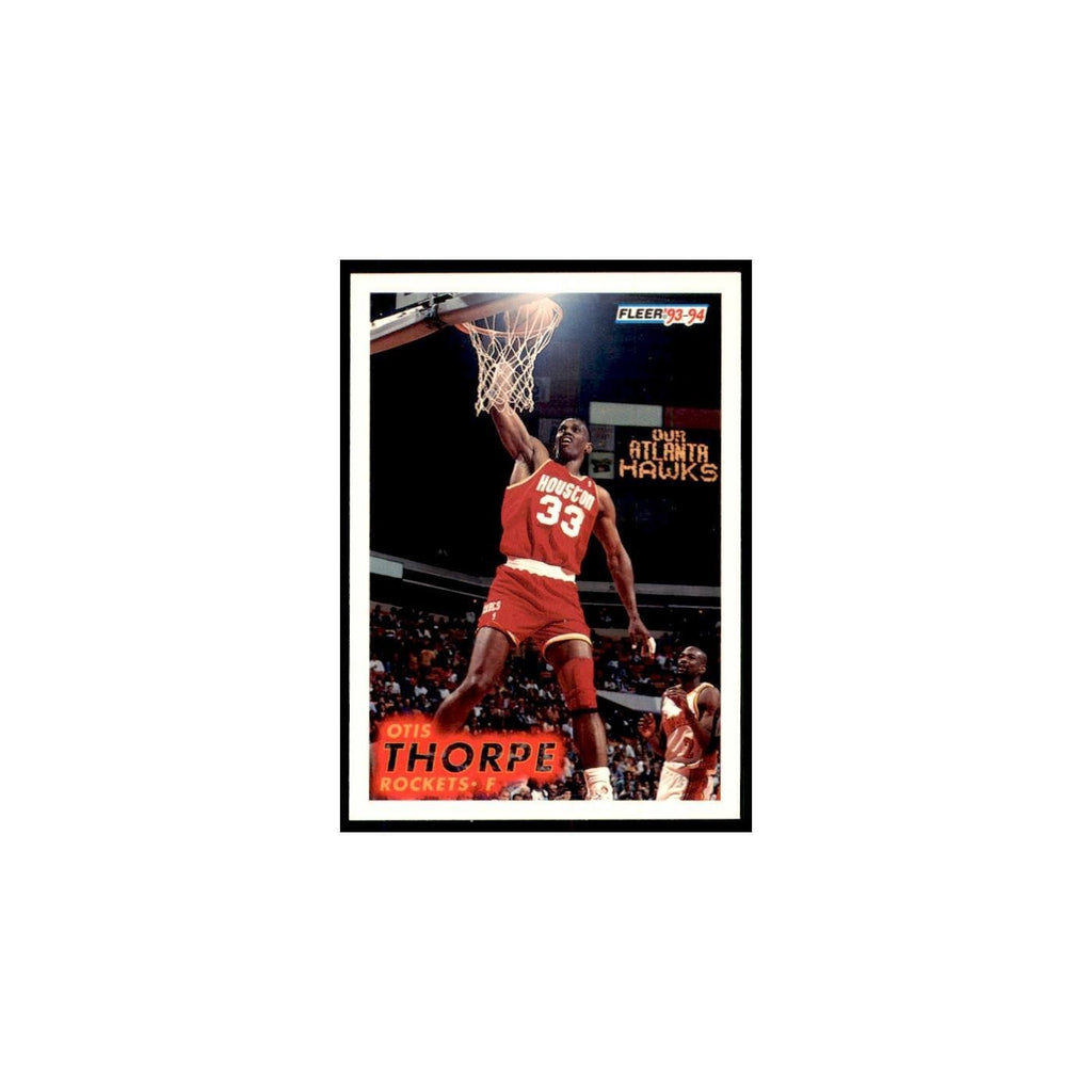1993 Fleer: Otis Thorpe Basketball Cards #81