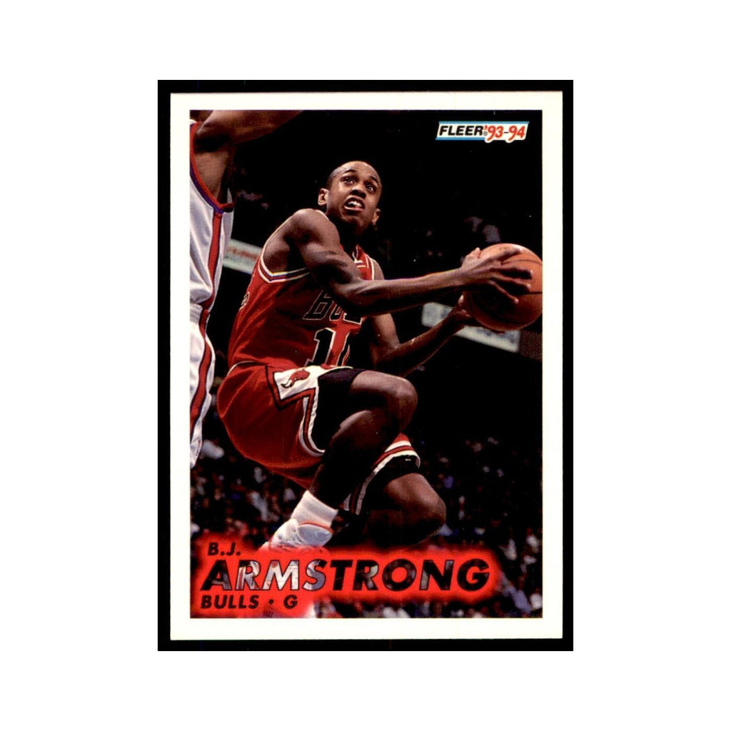 1993 Fleer: B.J. Armstrong Basketball Cards #25