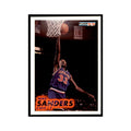 1993 Fleer: Mike Sanders Basketball Cards #40