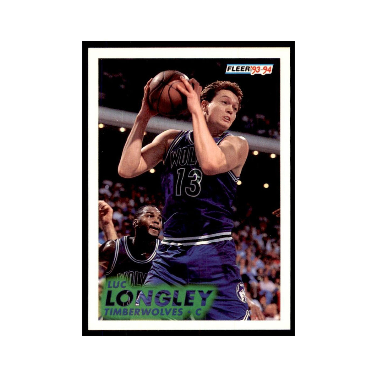 1993 Fleer: Luc Longley Basketball Cards #124