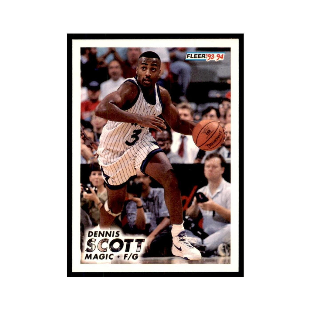 1993 Fleer: Dennis Scott Basketball Cards #151