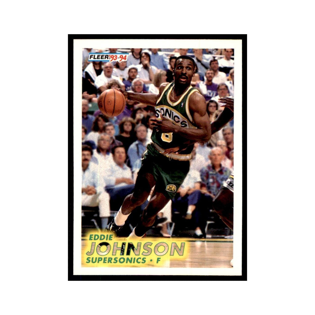 1993 Fleer: Eddie Johnson Basketball Cards #198