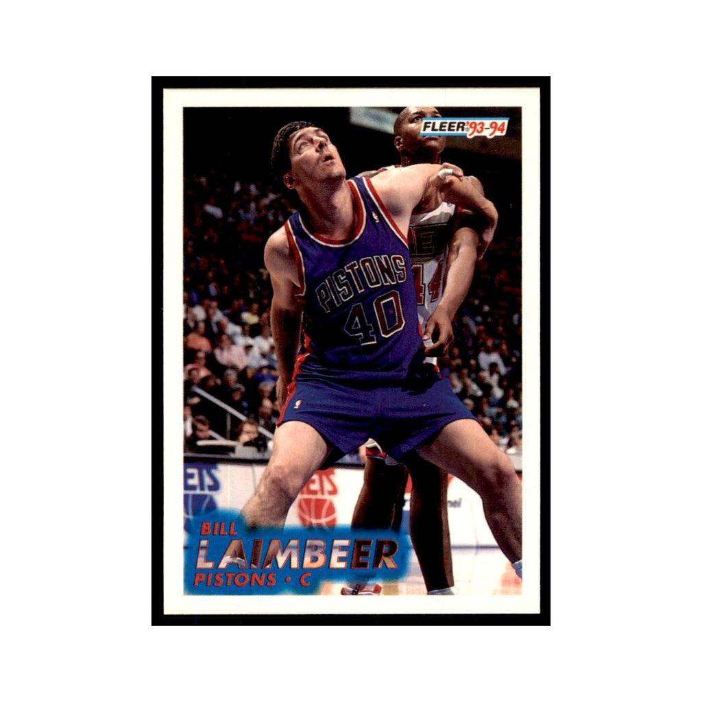 1993 Fleer: Bill Laimbeer Basketball Cards #60