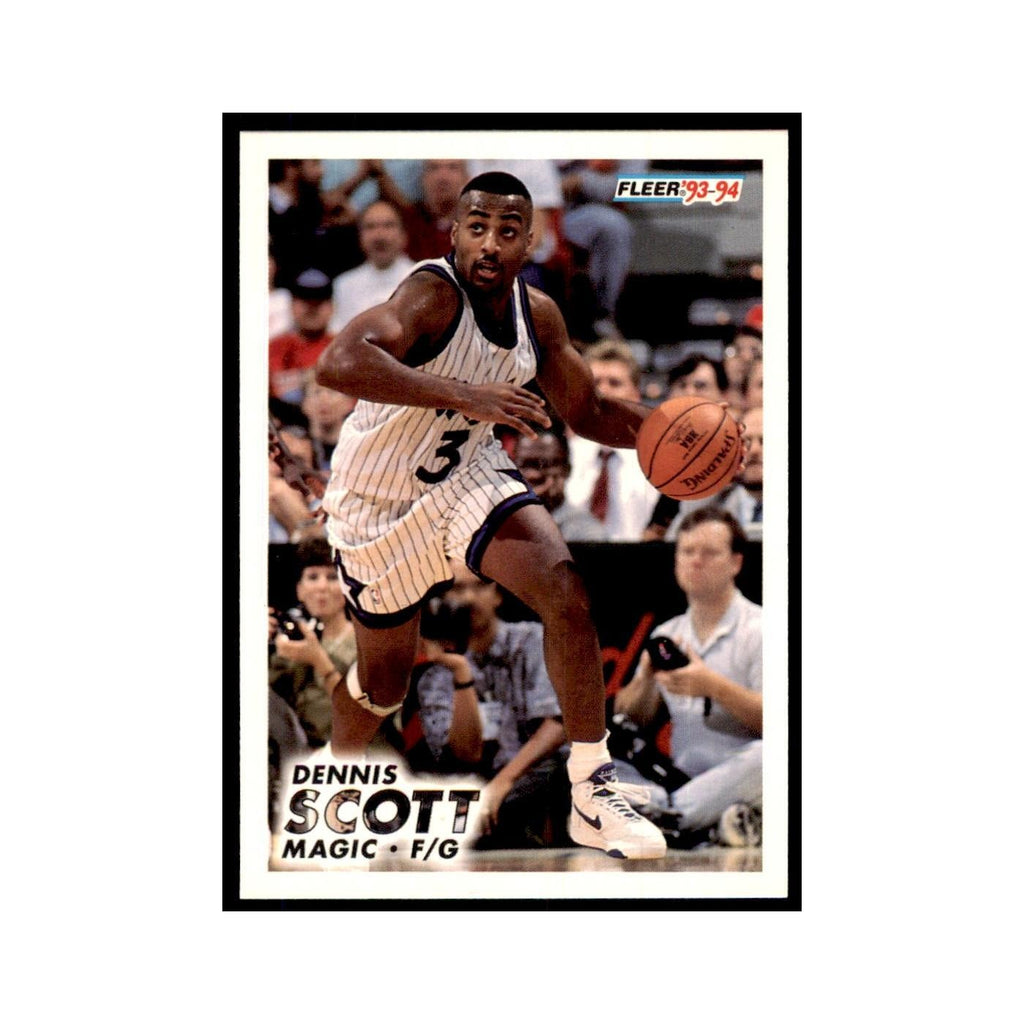 1993 Fleer: Dennis Scott Basketball Cards #151