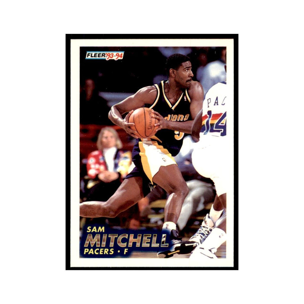 1993 Fleer: Sam Mitchell Basketball Cards #86