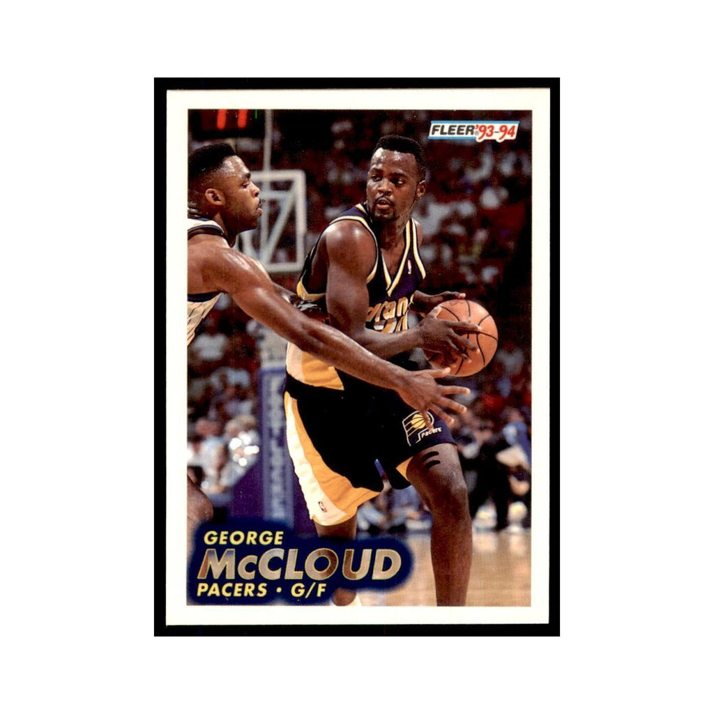1993 Fleer: George McCloud Basketball Cards #84