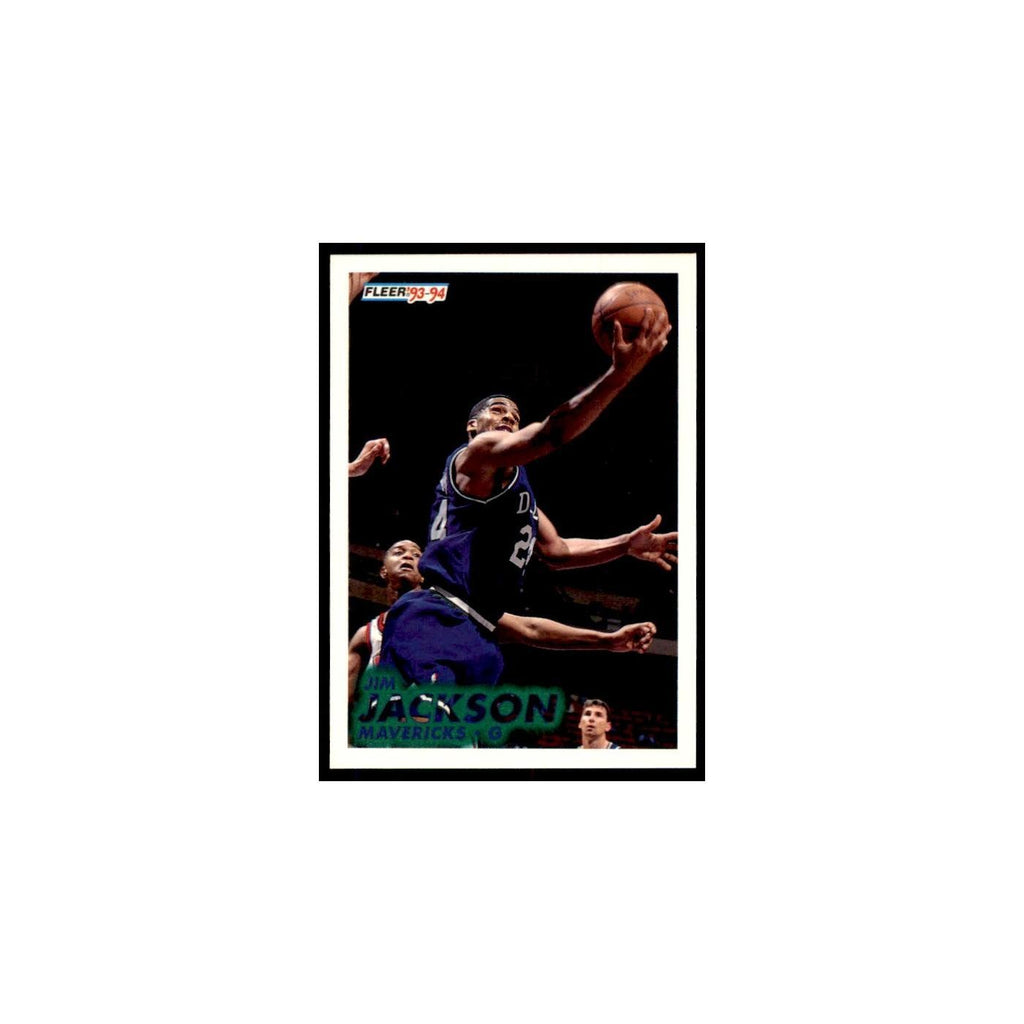 1993 Fleer: Jim Jackson Basketball Cards #46