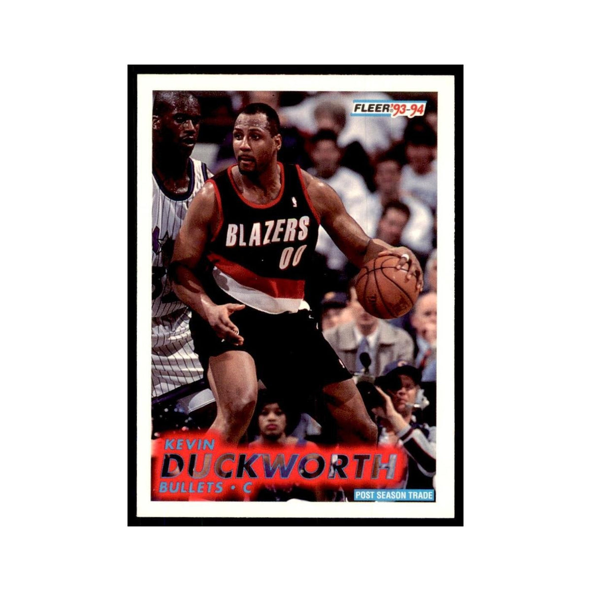 1993 Fleer: Kevin Duckworth Basketball Cards #174