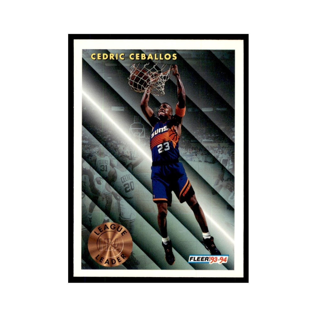 1993 Fleer: Cedric Ceballos Basketball Cards #222