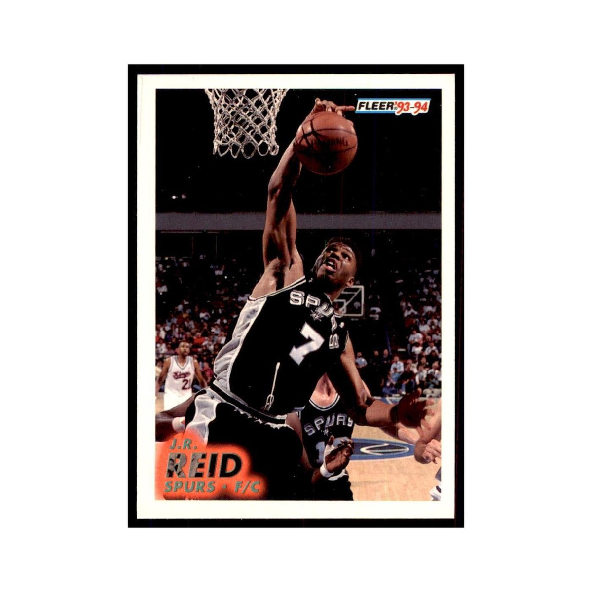 1993 Fleer: J.R. Reid Basketball Cards #195