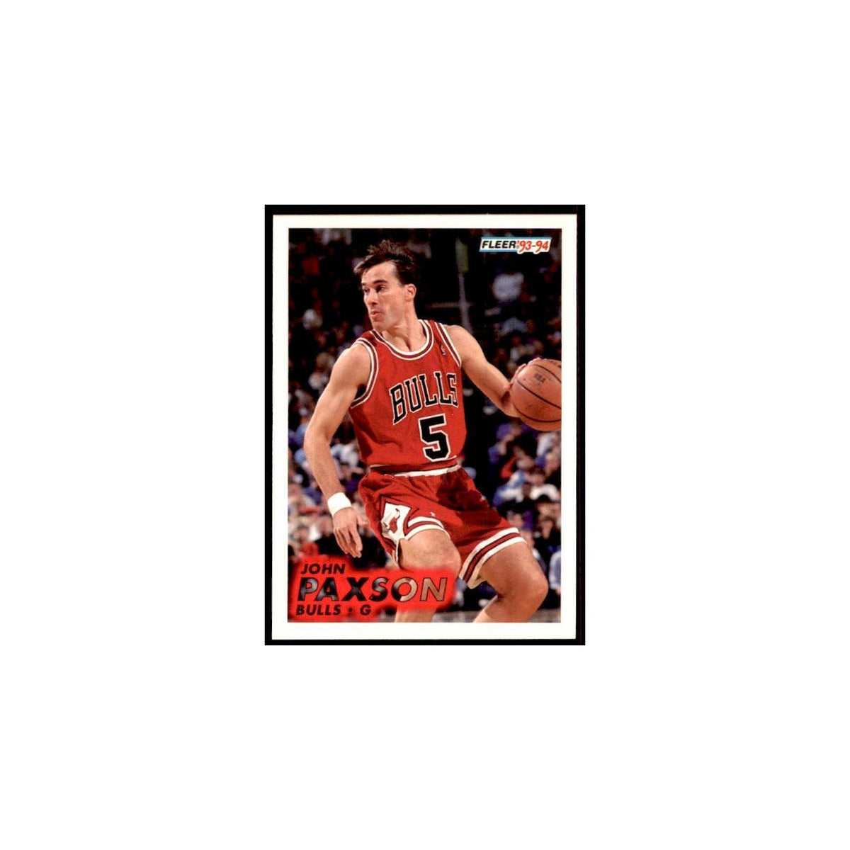 1993 Fleer: John Paxson Basketball Cards #30
