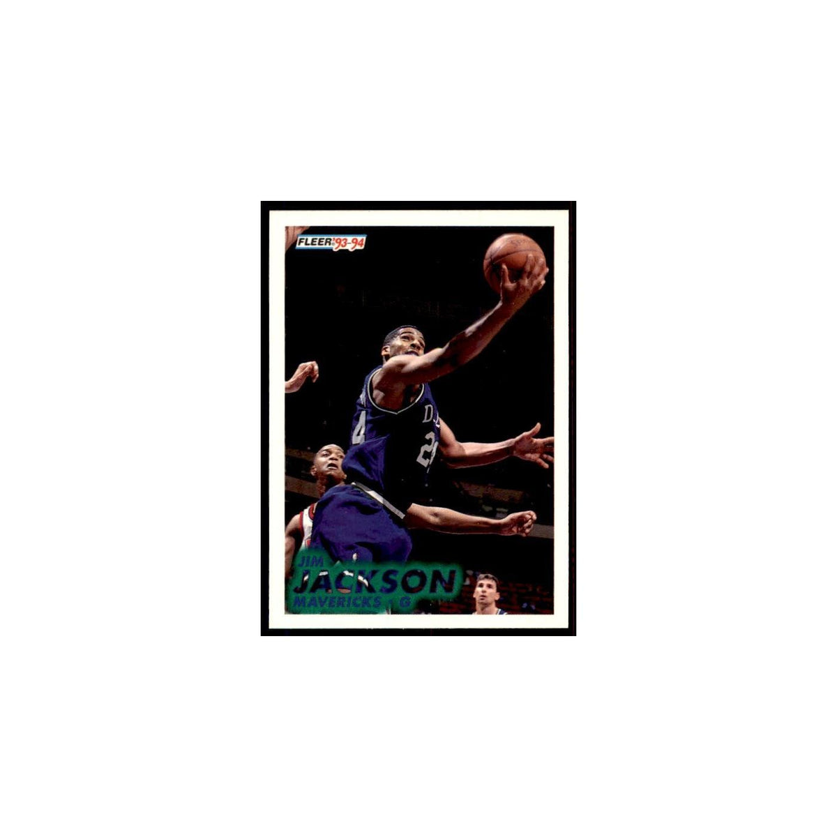 1993 Fleer: Jim Jackson Basketball Cards #46
