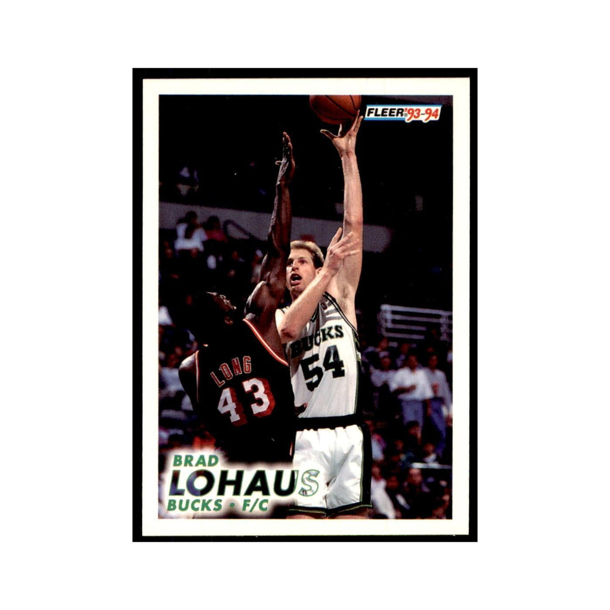 1993 Fleer: Brad Lohaus Basketball Cards #119