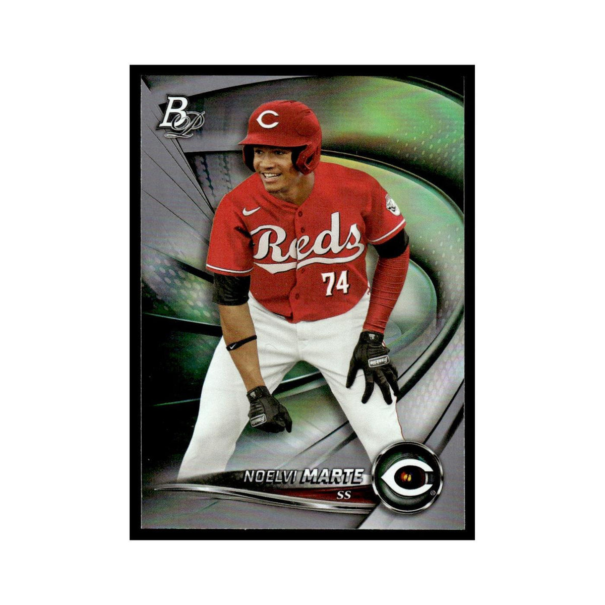 Noelvi Marte 2022 Bowman Platinum #TOP-56 Cincinnati Reds Baseball Card NM
